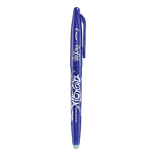 Pilot Frixion Ball Penna Sfera Roller Ricaricabile Cominchiostro Gel, Punta Me 0,7Mm, Blu