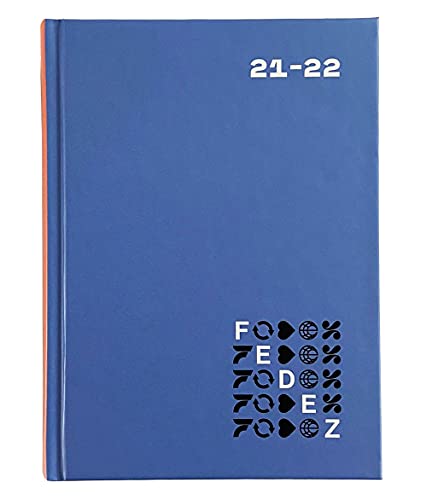 Seven Diari Pocket 16 Mesi Datato FEDEZ X, Blu, Scuola & Tempo Libero, Taglia unica