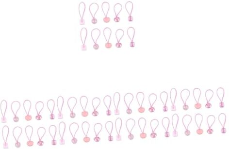 FRCOLOR 50 Pz Corda Per Elastico Per Ragazze Corde Di Testa Elastici Per Bambini Elastici Per Da Ragazza Simpatici Elastici Carino Ragazzina Plastica Anello Per