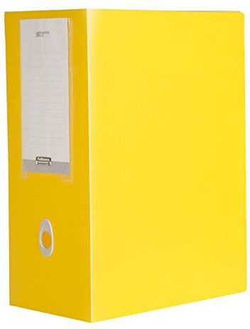 Fellowes Scatola Progetto Plus Dorso, 15 cm, Giallo