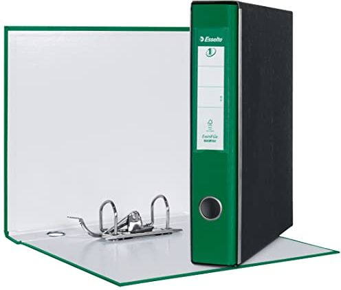 Esselte G52 EUROFILE Registratore f.to commerciale dorso 5 cm Verde