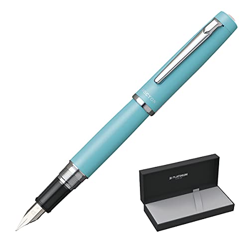 Platinum PROCYON PNS-5000 Penna stilografica, colore: Blu turchese, punta media # 52-3