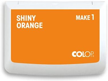 Colop Timbro MAKE 1 Cuscinetto per timbri, 50 x 90 mm, colore: Arancione lucido