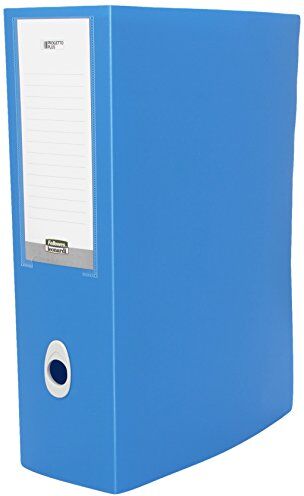 Fellowes U210AZ Scatola Progetto Plus, Dorso 10 cm, Azzurro