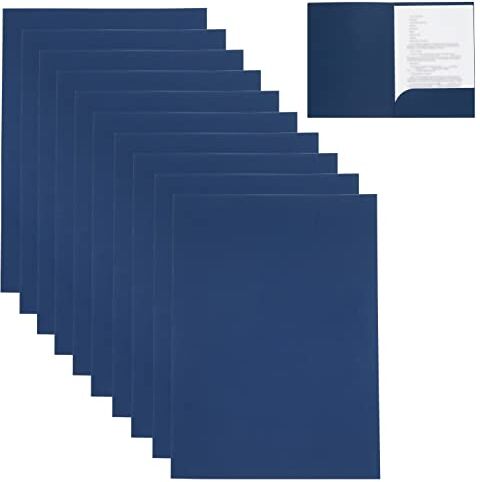 Cartellina portadocumenti in cartone/carta kraft da 320 g/m², formato A4, cartellina portadocumenti, cartella portadocumenti, cartella portadocumenti ideale per ufficio, scuola,