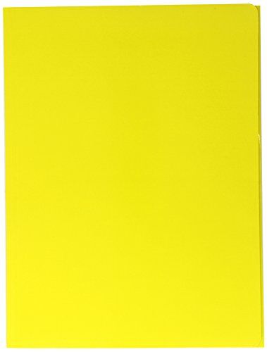 Esselte C46 Cartella a 3 lembi in cartoncino plastificato f.to 25 x 35 cm Giallo 1 pezzo 390346090