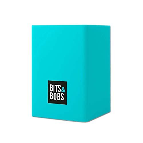 Grafoplás Portapenne   Blu   Silicone   9,5 x 6,5 x 6,5 cm   Perfetto per scrivania   Bits&Bobs Pop Up Design   Colori vivaci