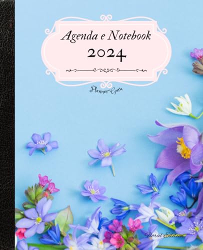 Grado Labs Agenda e Notebook: Planner mensile con 110 pagine per appunti color crema