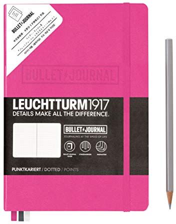 LEUCHTTURM1917 Bullet Journal Taccuino medio (A5), colore New Pink