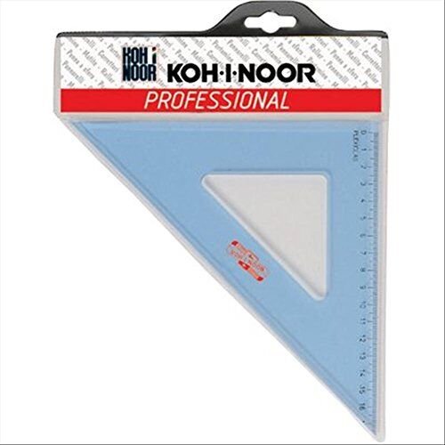 Koh-I-Noor V0750 Squadra, Linea Professional in Plexiglass, 45°, 36 cm