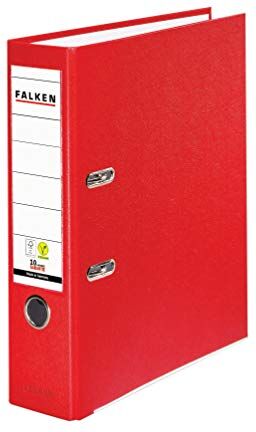 FALKEN Prodotto originale  Larghezza dorso: 80 mm. ampio Colore: rosso