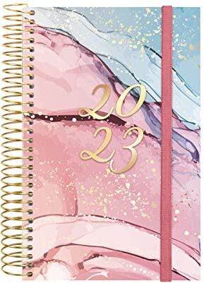 finocam Agenda 2023 Spiral Design Collection 1 Giorno Pagina Gennaio 2023 Dicembre 2023 (12 mesi) Goldy Spagnolo, PICCOLO E5-117x181 mm,