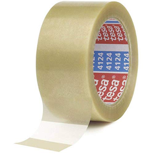 Tesa pack ruban adhesif pour emballage 4124, en PVC,