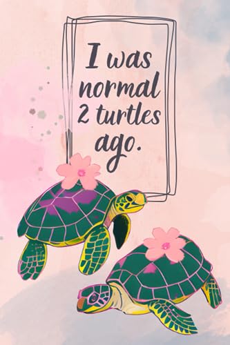 Pro-Ject Turtle lovers: 100-Lined Page Notebook with Matte Cover – 6x9 Inch Size   Notebook for School and College   Turtles   Notebook for Turtle Lovers