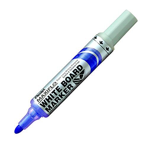 Pentel Marker Maxiflo MWL5M 2-5 mm Blue, 12 pezzi