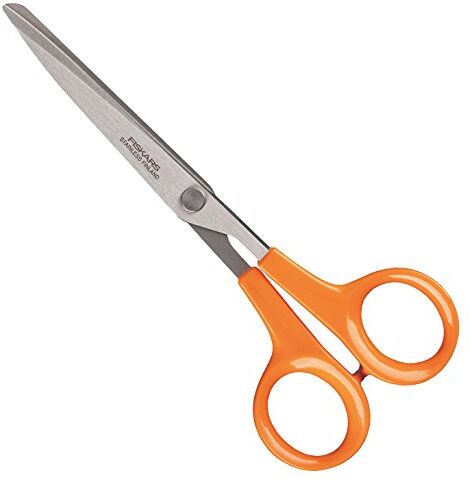 Fiskars Classic Forbici per Carta, Acciaio, Arancione, 17 x 8.5 x 1.7 cm,