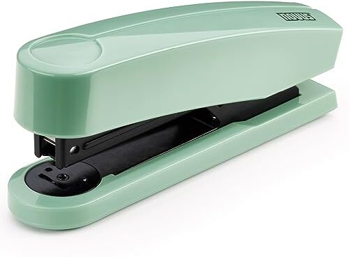 Novus Cucitrice B2 Color ID 2.0 (25 fogli, meccanismo di carica superiore, dispositivo in metallo con rivestimento in plastica, incluse 200 graffette), colore menta