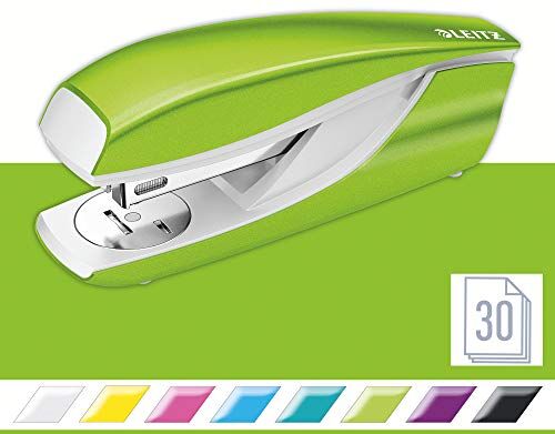 Leitz Cucitrice da Ufficio NeXXt WOW, fino a 30 Fogli, Cardboard, Box, Verde