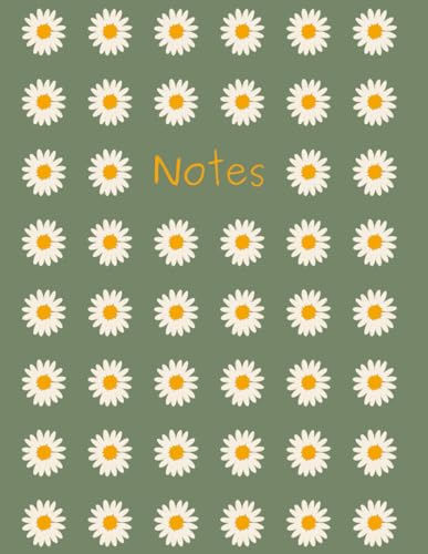 Evergreen Daisy Design Notebook