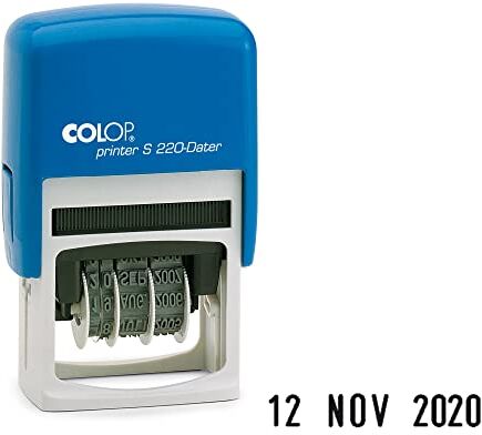 Colop timbro datario s220 autoinc.  blister