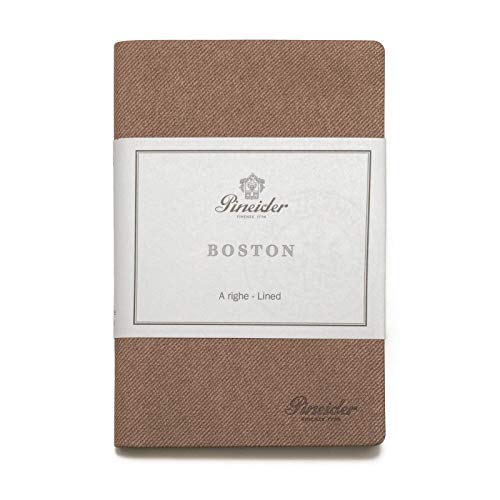 Pineider Notes Boston -9X14 Cm Small 96 Sheets 80 Gr.-White Paper