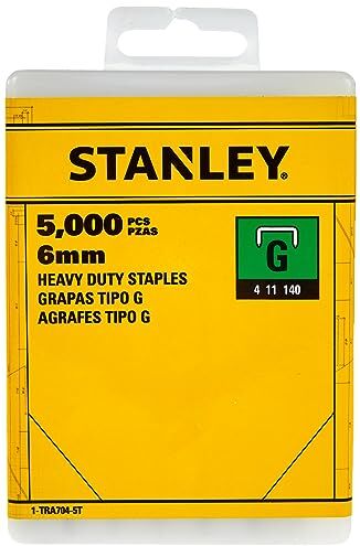 Stanley Pack de 5000 grapas tipo G (6 mm)