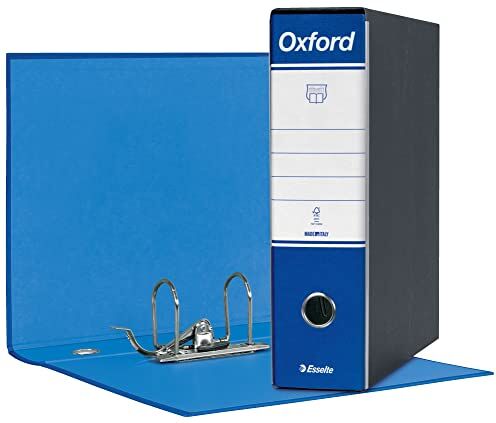 Esselte G83 OXFORD Registratore f.to commerciale dorso 8 cm Blu 1 Pezzo