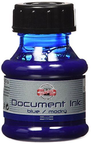Koh-I-Noor Boccetta di inchiostro per penna stilografica, 50 g, colore blu