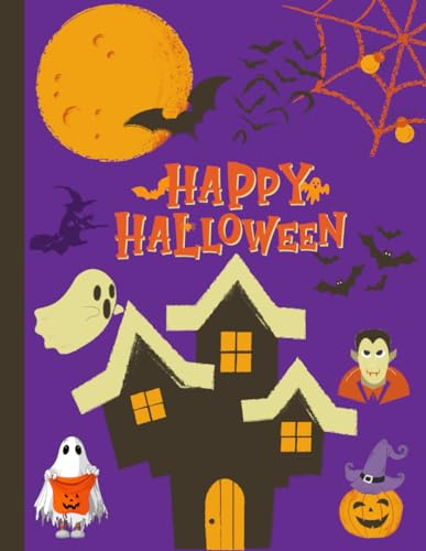 Genius HALLOWEEN NOTEBOOK: Journal Halloween for Kids Ages 3 12   Special for Gift in this Halloween Party   Contains 120 Pages and 8.5" x 11" in