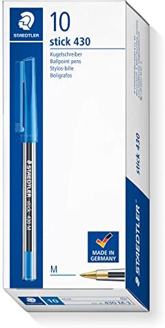 Staedtler 430 M-3 Penna a Sfera, blu