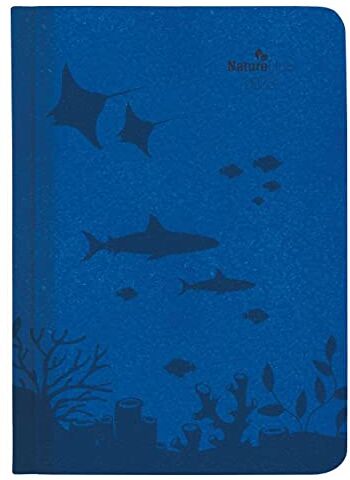 Alpha Agenda Settimanale Nature Line 2023, 10,7x15,2 cm , Oceano, 192 pagine