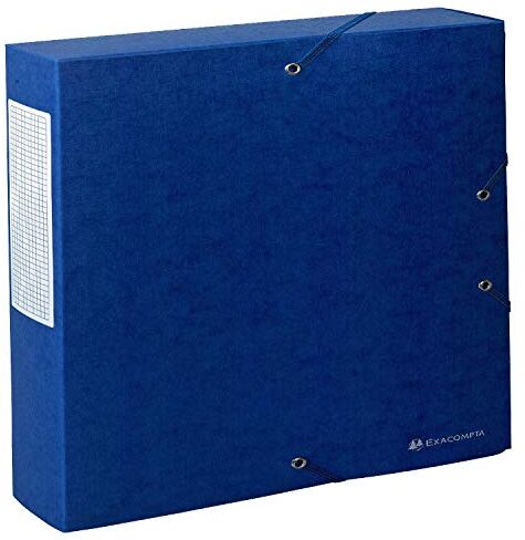 Exacompta Scatole Archivio, 24x32 cm, Blu