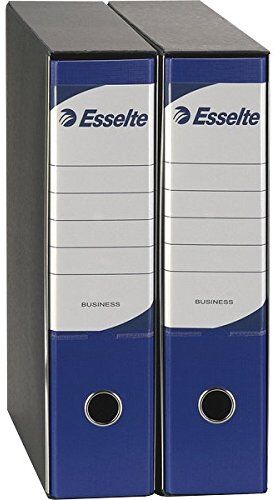 Esselte G95 BUSINESS Registratore f.to protocollo dorso 8 cm Blu