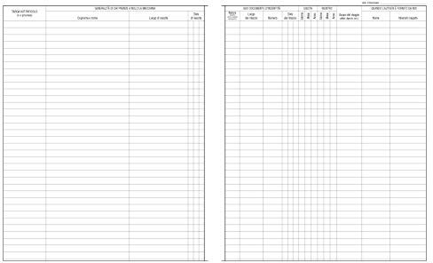 agendepoint.it Registro noleggio di autoveicoli 47 pagine numerate