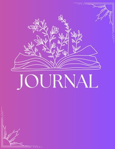 Stanley Purple/Peach Floral Journal