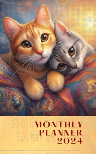 Pro-Ject 2024 CAT MONTLY PLANNER PURRFECT DAYS. 13 MONTHS JANUARY 2024-JANUARY 2025: with Literary Cat-Quotes and Adorable Cat Images. Each Month Pages for Your Notes and Important Dates. 5"x8".