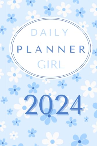 Falcon 2024 Hardcover Daily Planner Full Page Per Day for Girl: Organize Your Days 2024 Calendar with Daily Schedule , To-Do List , and Notes Section on One Page