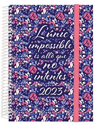 finocam Agenda 2023 Spiral Design Collection 1 Giorno Pagina Gennaio 2023 Dicembre 2023 (12 mesi) Impossibile Catalano, Sopramassa E10-155x212 mm,