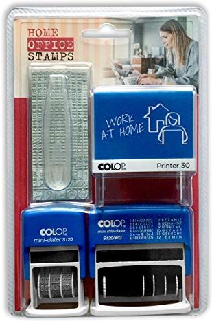 Colop Home Office Set composto da Printer 30 set con classificazione tipo, timbro data S 120 e timbro a nastro S 120 WD