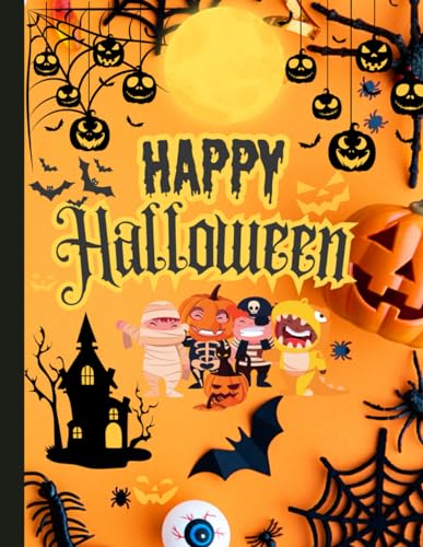 Genius HALLOWEEN NOTEBOOK: Journal Halloween for Kids Ages 3 12   Special for Gift in this Halloween Party   Contains 120 Pages and 8.5" x 11" in