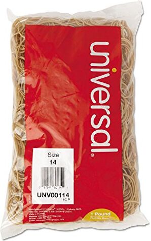 Universal Elastici in gomma, misura 14, 2 x 1/16, 2200 fasce/confezione da 0,5 kg