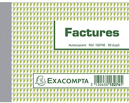 Exacompta 13274E manifolds fatture – 50 fogli autocopiants