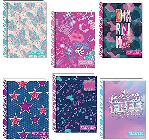 Seven DIARIO scuola agenda  GIRL non DATATO standard mis.14x19cm. 2021/22 1 pezzo