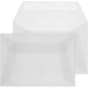 Blake Senses Buste traslucide, formato C6 (114 x 162 mm), confezione da 25, qualità premium, 110 g/m², con chiusura adesiva, per progetti artistici e artigianali, biglietti di auguri, inviti Blake Senses Buste traslucide, formato C6 (114 x 162 mm), confezione da 25, qualità premium, 110 g/m², con chiusura adesiva, per progetti artistici e artigianali, biglietti di auguri, inviti