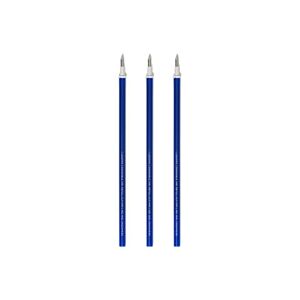 Legami Refill per Penna Gel Cancellabile, Set 3 Pezzi, Altezza 13 cm, Inchiostro Termosensibile Blu, Punta 0,7 mm