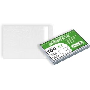 Favorit confezione da 100 Buste Adesive per Spedizioni formato esterno 28x18 in Polietilene, Tipologia Nuovo PT con inserimento laterale Favorit confezione da 100 Buste Adesive per Spedizioni formato esterno 28x18 in Polietilene, Tipologia Nuovo PT con inserimento laterale