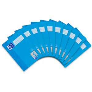 Oxford Quaderno scuola in formato A5, lineatura 5, confezione da 10 blocchi da 32 fogli a quadretti ciascuno, quadrettatura da 5 mm Oxford Quaderno scuola in formato A5, lineatura 5, confezione da 10 blocchi da 32 fogli a quadretti ciascuno, quadrettatura da 5 mm