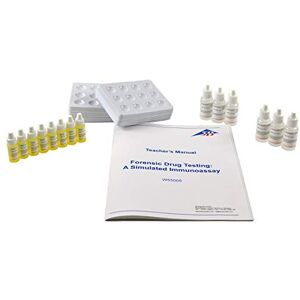 3B Scientific Kit di esperimenti: test antidroga forense, Un dosaggio immunologico simulato 3B Scientific Kit di esperimenti: test antidroga forense, Un dosaggio immunologico simulato