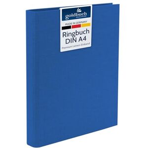 Goldbuch 37916 Raccoglitore ad anelli per foto Bella Vista, 26 x 32 cm, raccoglitore per foto in lino, formato DIN A4, ideale per viaggi e vacanze, colore: blu Goldbuch 37916 Raccoglitore ad anelli per foto Bella Vista, 26 x 32 cm, raccoglitore per foto in lino, formato DIN A4, ideale per viaggi e vacanze, colore: blu