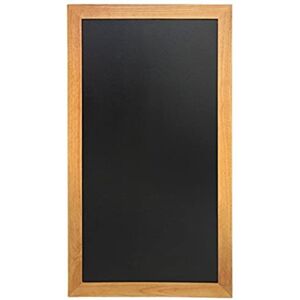 SECURIT Lavagna da Parete Lunga Per Pennarelli a Gesso Liquido Per Bar, Ristoranti, Pub, Negozi Cornice in Legno Duro 56x100cm Colore Teak SECURIT Lavagna da Parete Lunga Per Pennarelli a Gesso Liquido Per Bar, Ristoranti, Pub, Negozi Cornice in Legno Duro 56x100cm Colore Teak